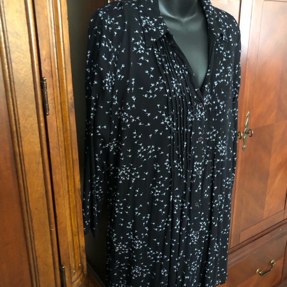 Motherhood Maternity Top size L black print - Picture 10 of 10